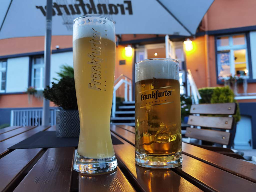 Biergarten des Restaurant Zur Alten Oder Frankfurt